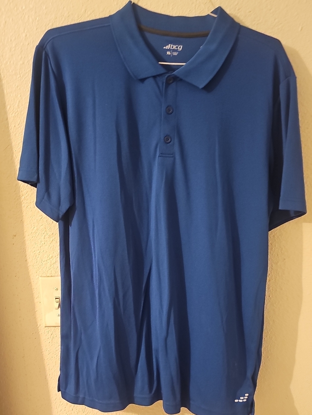 bcg Men’s Royal Blue Short-Sleeve Polo